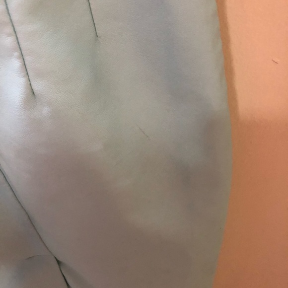 RW&CO teal vegan leather pencil skirt - Picture 6 of 8